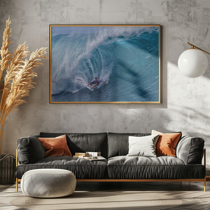 Out of a water tunnel - Poster / Art Print - interiör