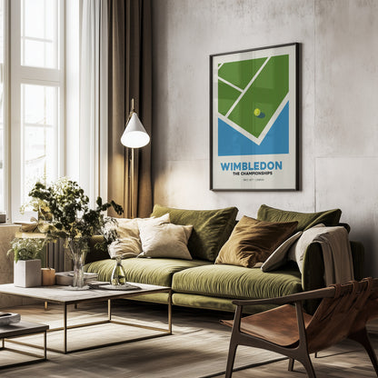 Wimbledon - Poster / Art Print - interiör