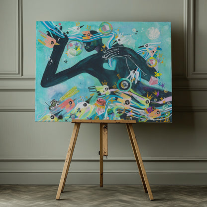 Heart - Poster / Art Print - interiör