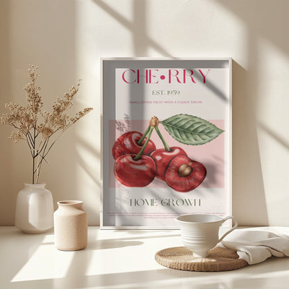 Cherry print - Poster / Art Print - interiör