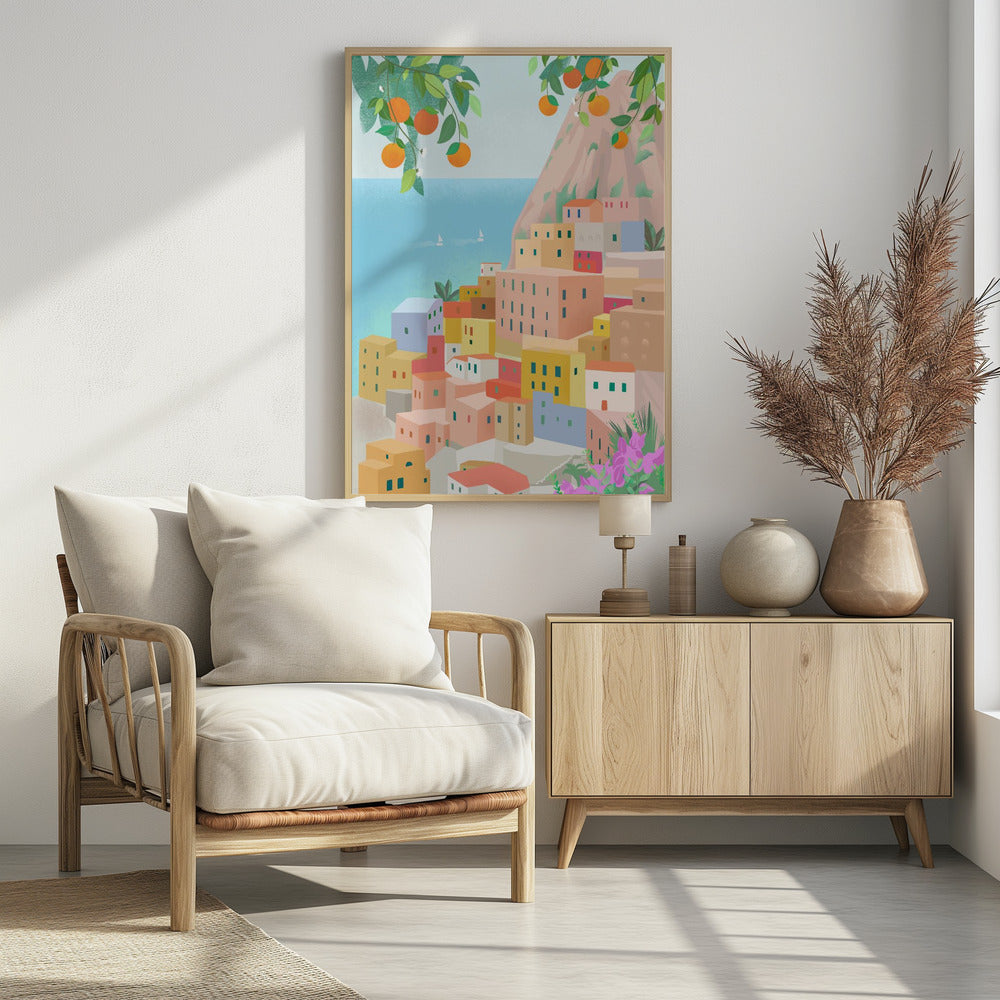 Amalfi - Poster / Art Print - interiör