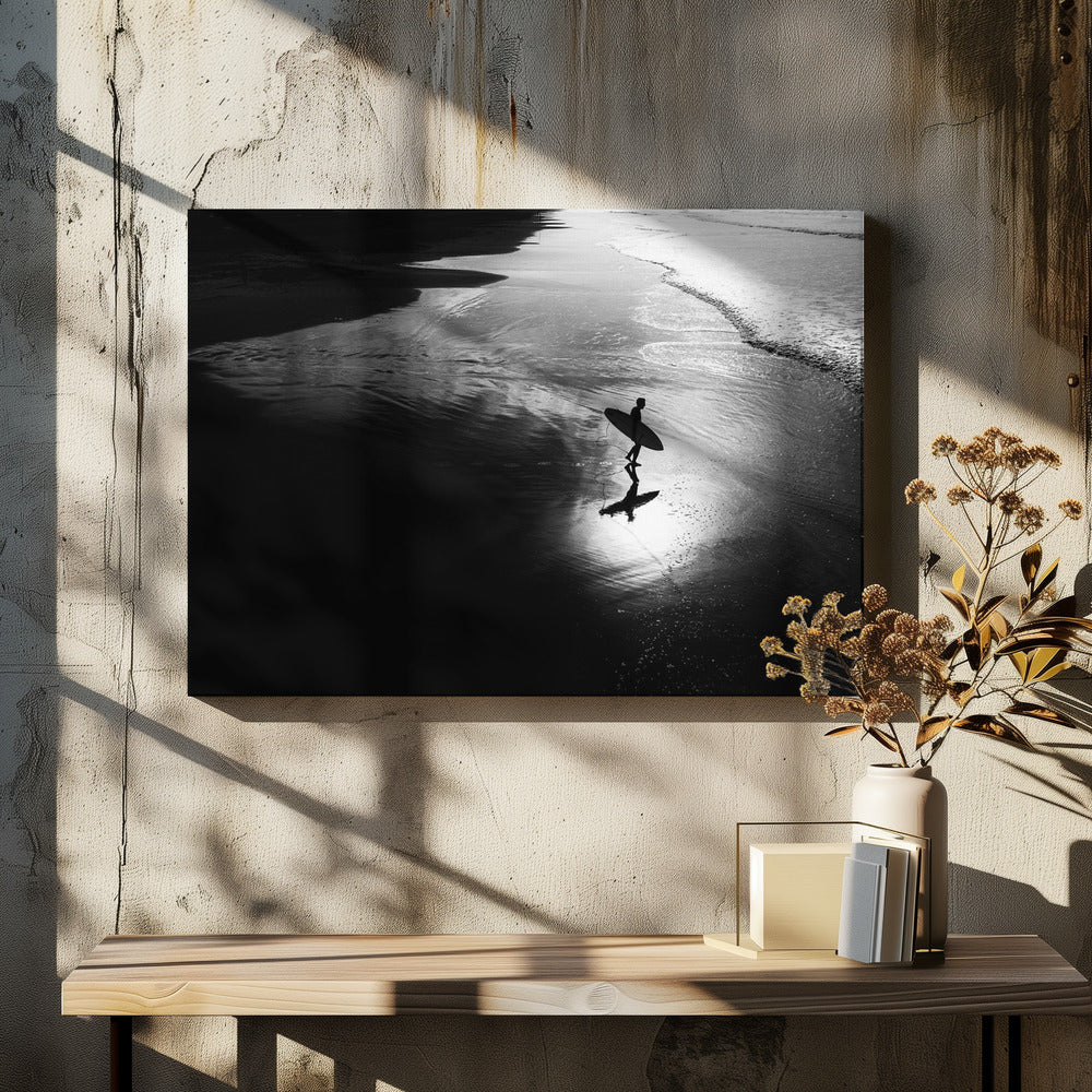 Surf 11 - Poster / Art Print - interiör