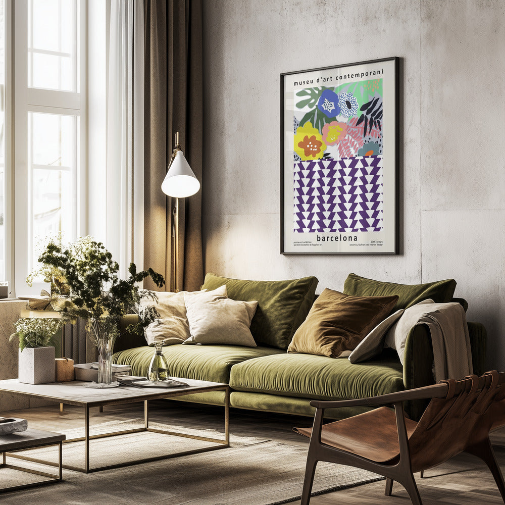 Museu D'art Contemporani Barcelona - Poster / Art Print - interiör