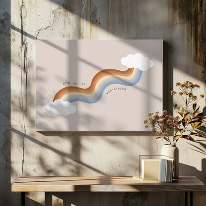 Healing Rainbow - Poster / Art Print - interiör