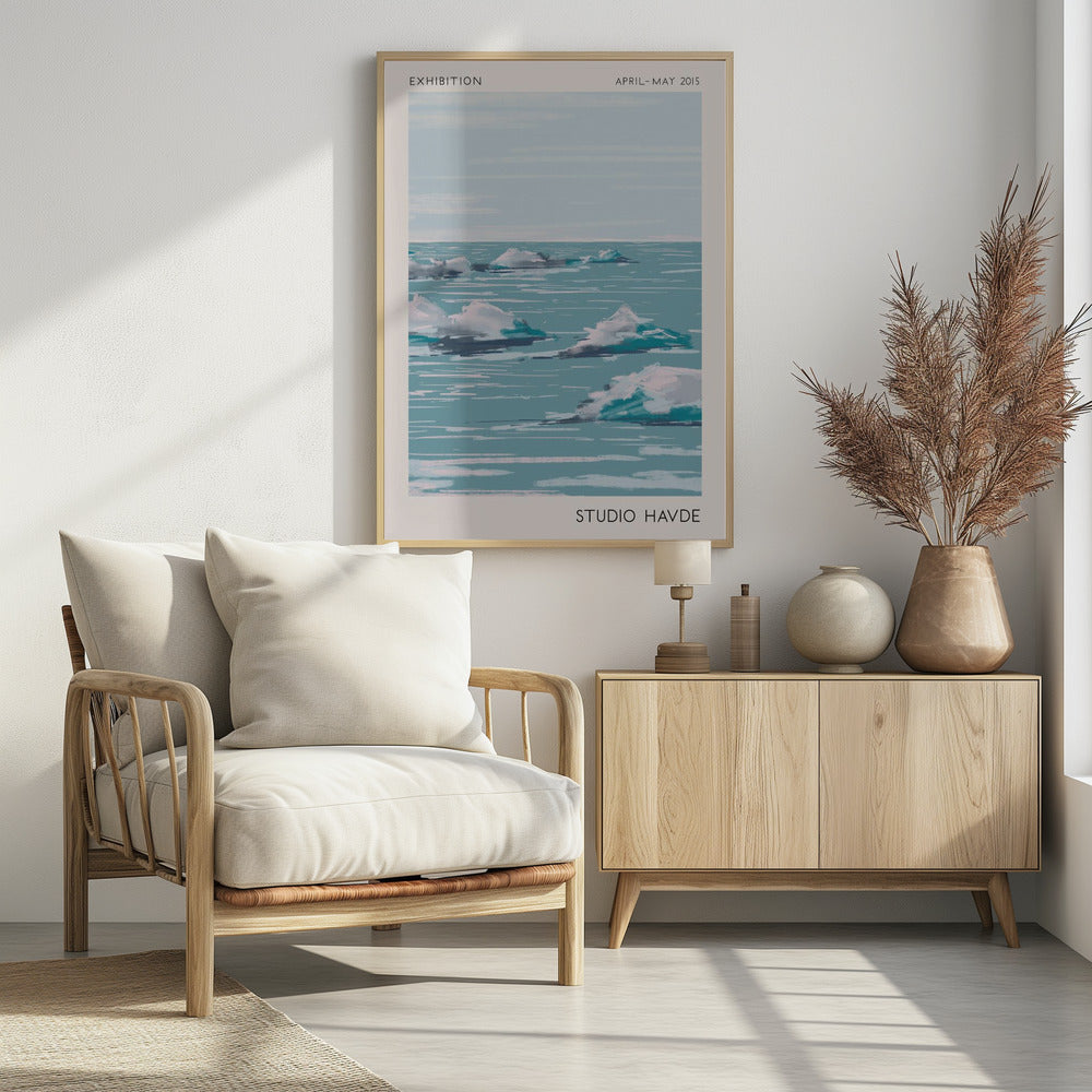 Studio Havde Seascape - Poster / Art Print - interiör