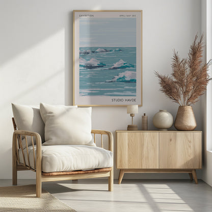 Studio Havde Seascape - Poster / Art Print - interiör