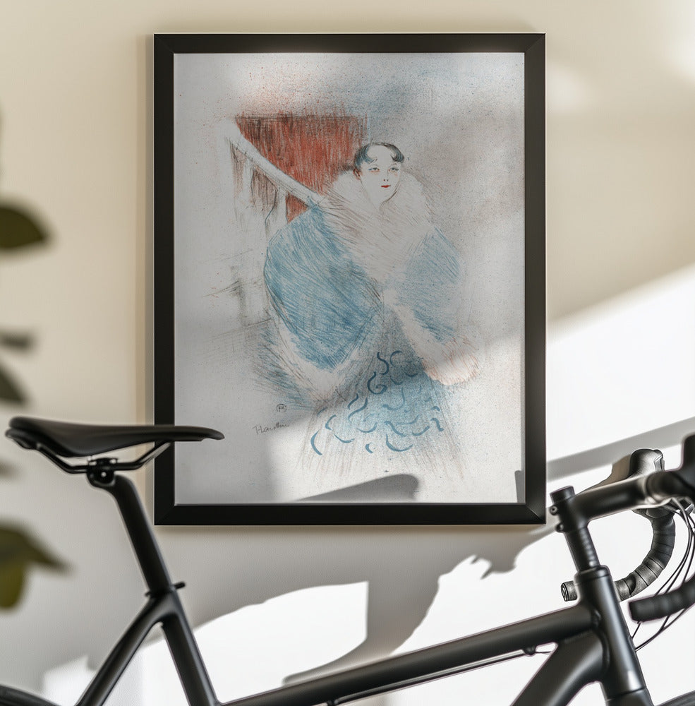 Elsa, Dite La Viennoise (1897) - Poster / Art Print - interiör