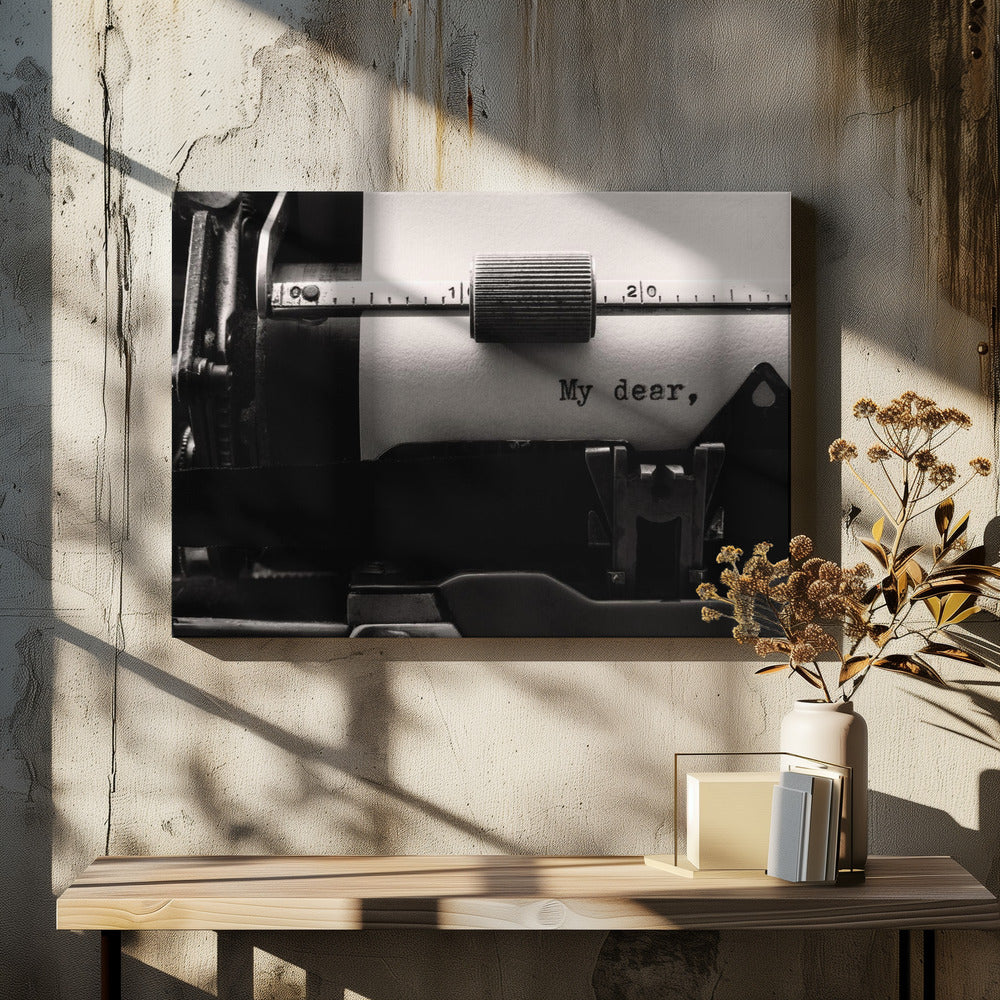 My Dear - Poster / Art Print - interiör