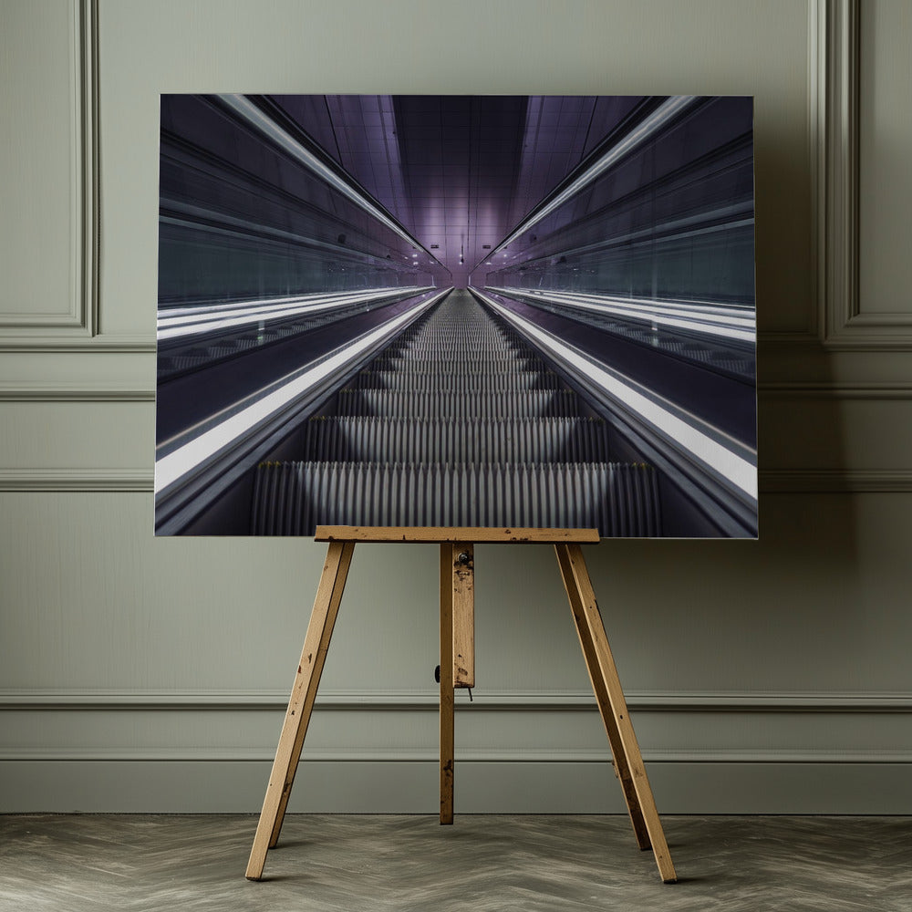 We're going up - Poster / Art Print - interiör