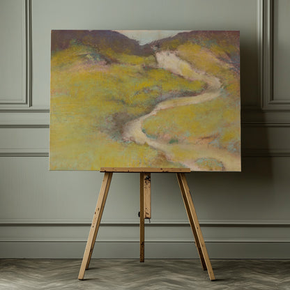 Pathway In a Field - Poster / Art Print - interiör