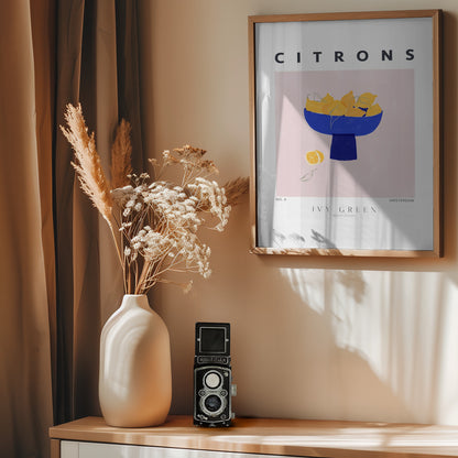 Lemons - Poster / Art Print - interiör
