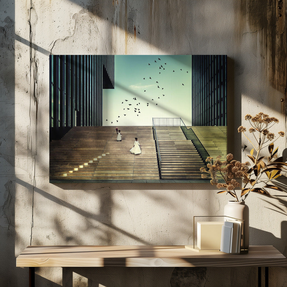Free like a bird... - Poster / Art Print - interiör