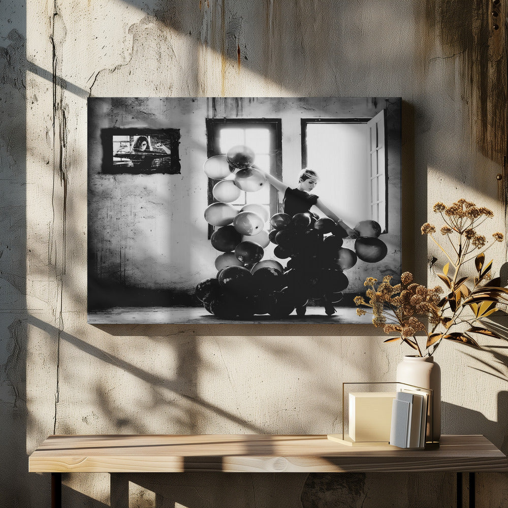 Dancing with loneliness - Poster / Art Print - interiör