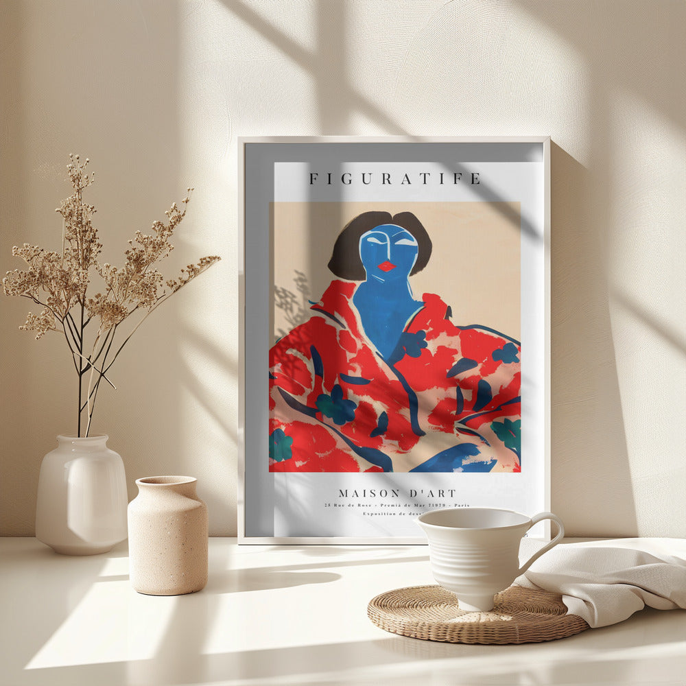 Poster Portrait Series 01 - Poster / Art Print - interiör