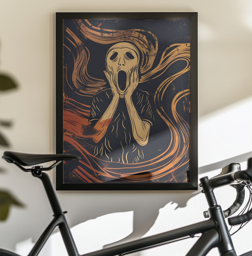 The Scream - Poster / Art Print - interiör