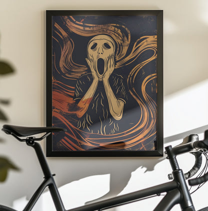 The Scream - Poster / Art Print - interiör