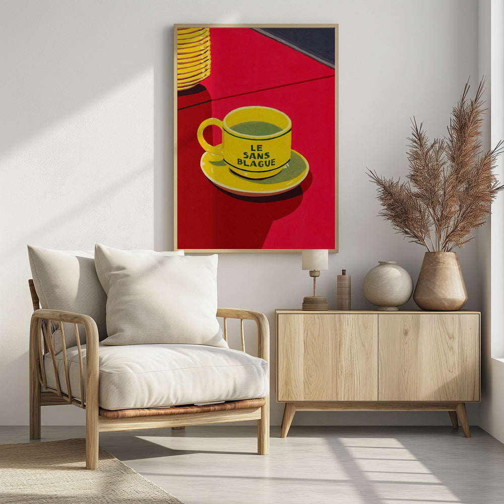 Le Sans Blague - Poster / Art Print - interiör