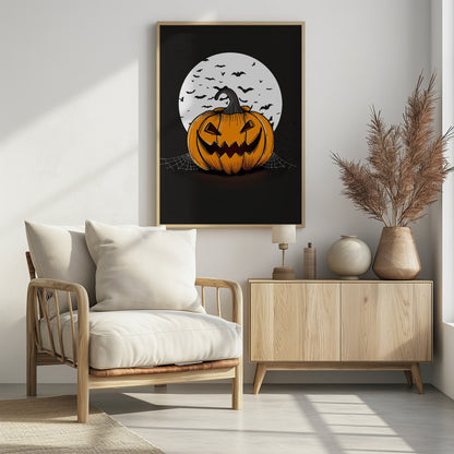 Jack O Lantern - Poster / Art Print - interiör