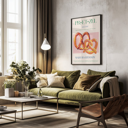 Pretzel Print - Poster / Art Print - interiör