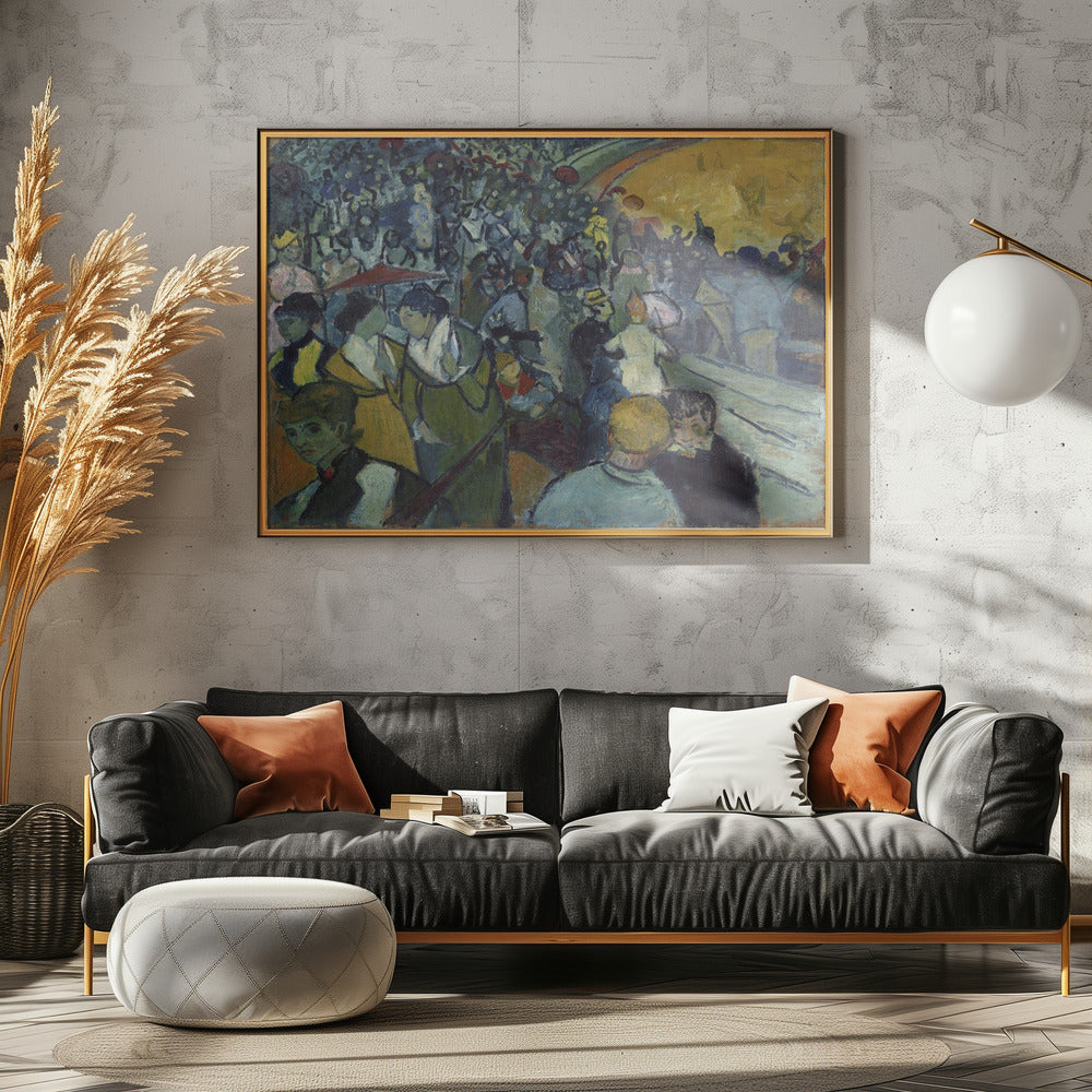 Les Arènes (1888) - Poster / Art Print - interiör