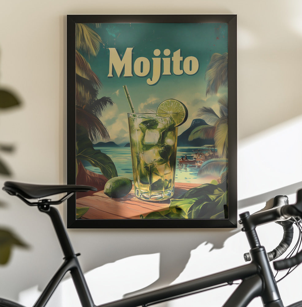Mojito Vintage - Poster / Art Print - interiör