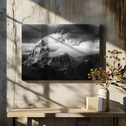 Rock and wind - Poster / Art Print - interiör