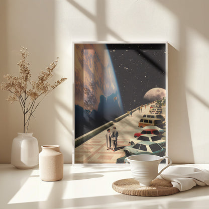 Space Promenade - Poster / Art Print - interiör