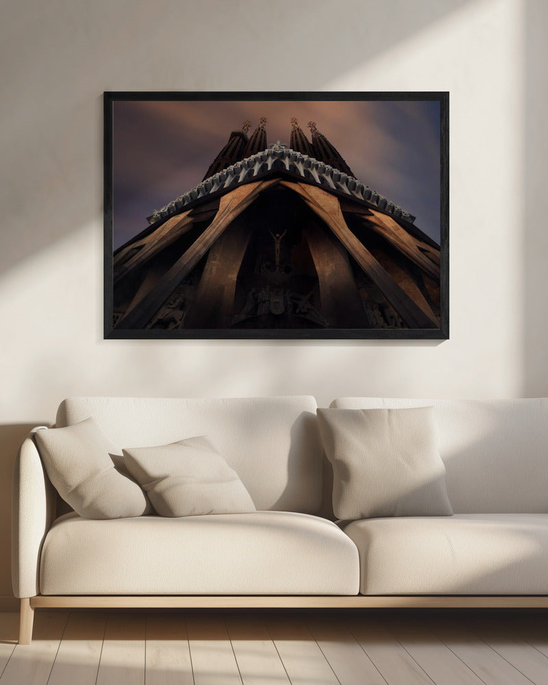 Sagrada Familia - Poster / Art Print - interiör