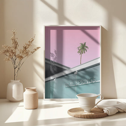 Welcome to Palm Springs - Poster / Art Print - interiör