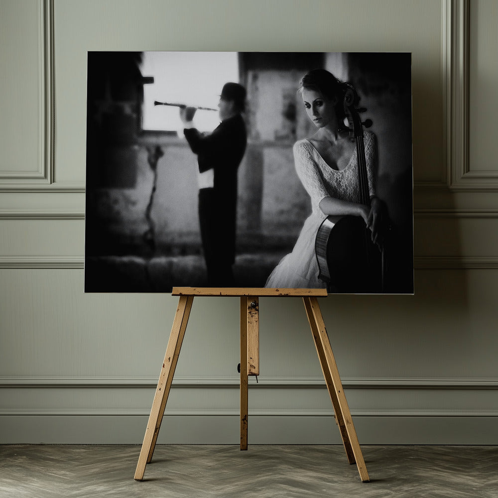 when even music ... - Poster / Art Print - interiör