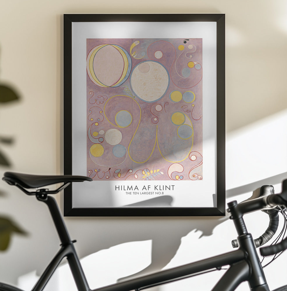 The Ten Largest No.8 Poster - Poster / Art Print - interiör