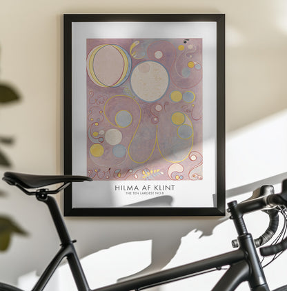 The Ten Largest No.8 Poster - Poster / Art Print - interiör