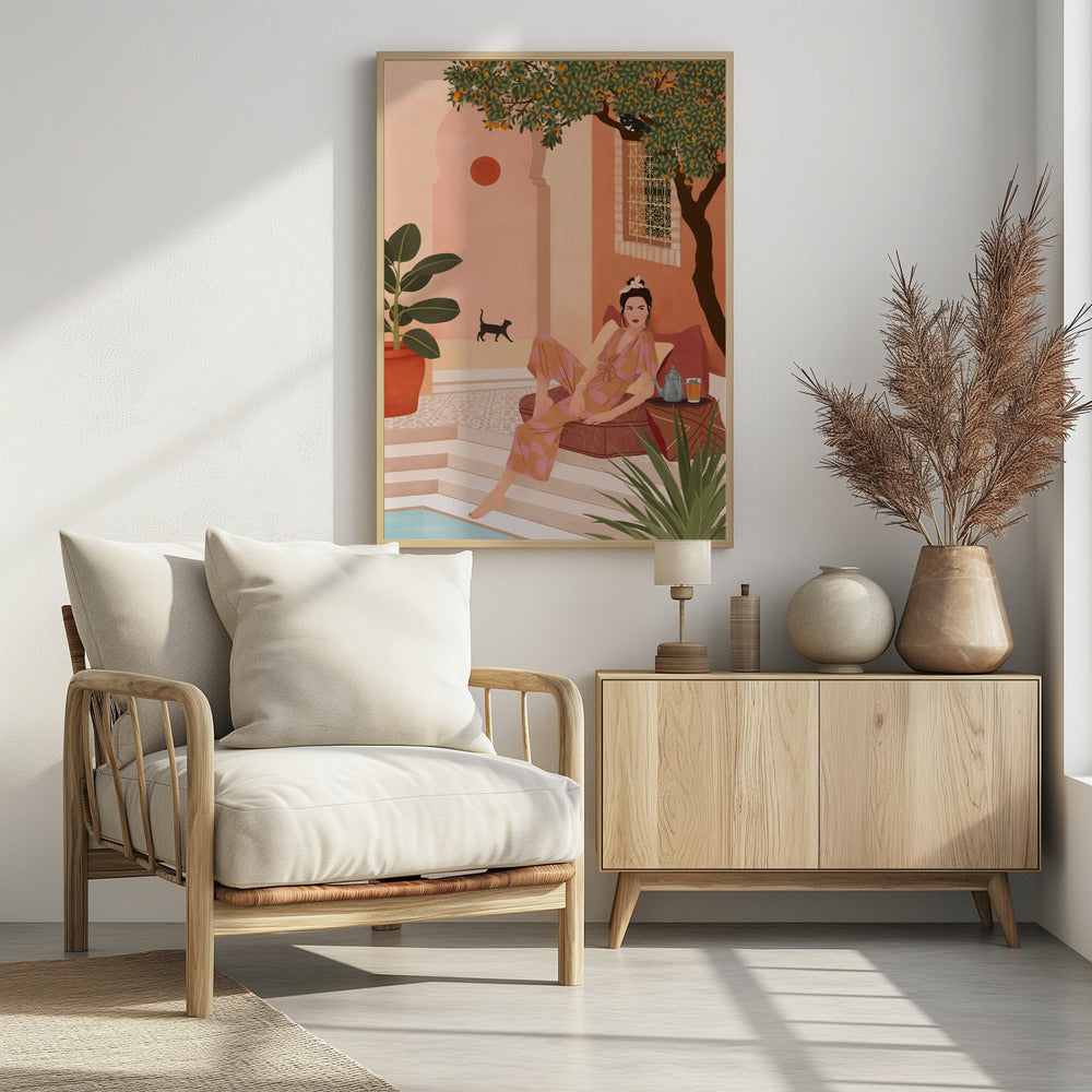 Secret Garden - Poster / Art Print - interiör