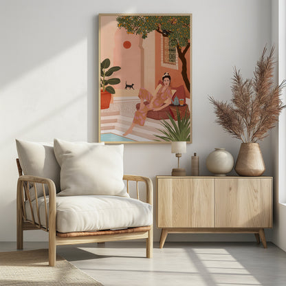 Secret Garden - Poster / Art Print - interiör
