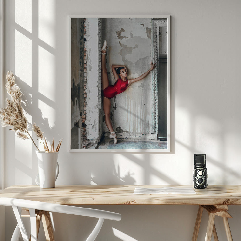 Red Passion - Poster / Art Print - interiör