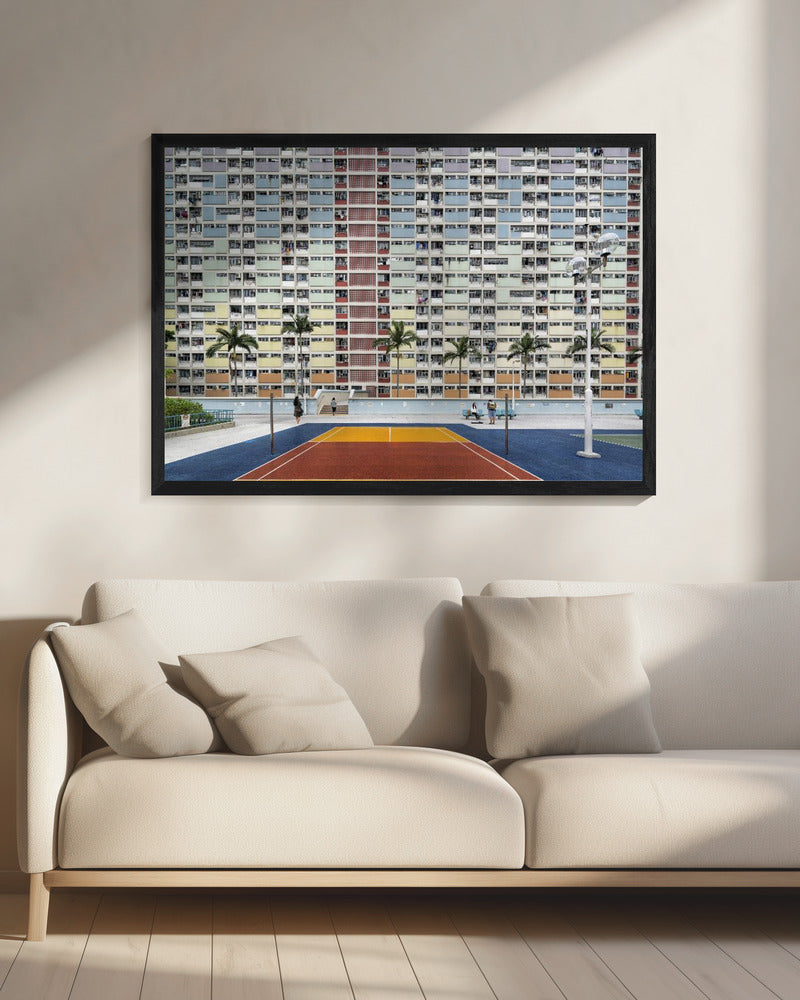 Choi Hung Estate - Poster / Art Print - interiör