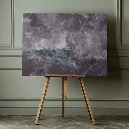 Storm In the Archipelago, Dalarö - Poster / Art Print - interiör