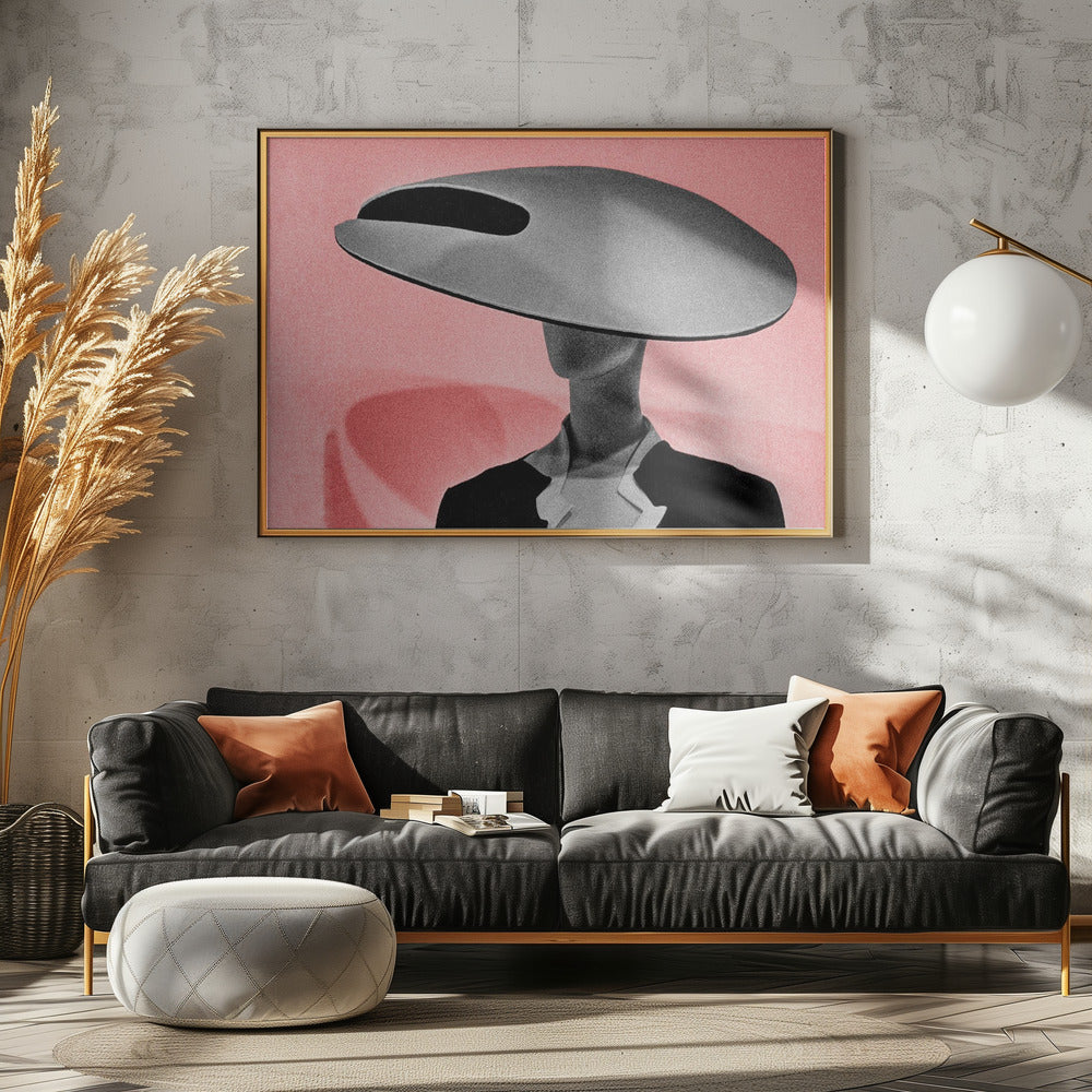 In the Pink - Poster / Art Print - interiör