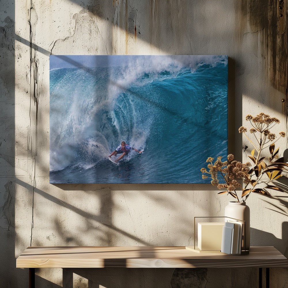 Out of a water tunnel - Poster / Art Print - interiör