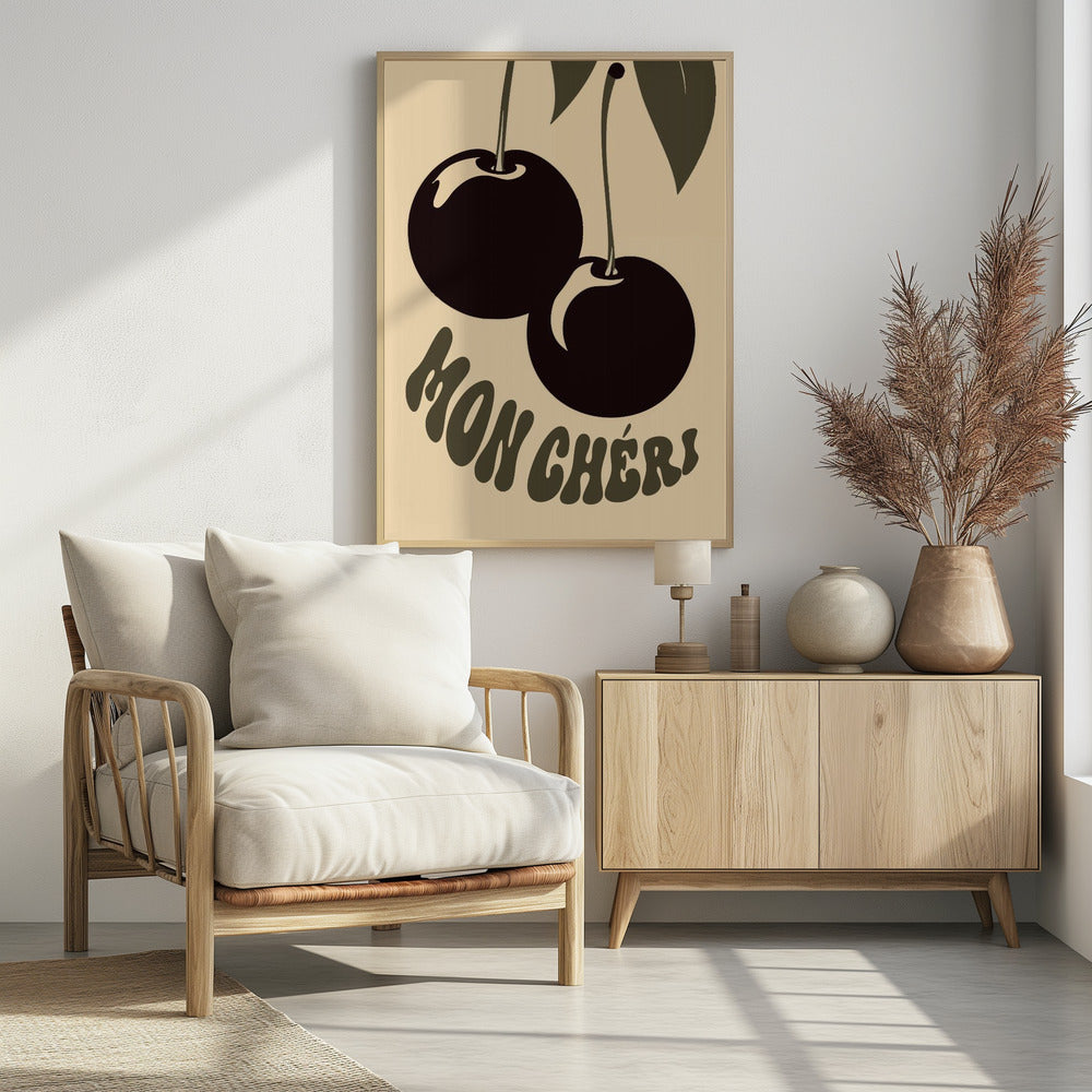 Mon Cheri - Poster / Art Print - interiör