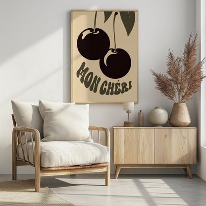 Mon Cheri - Poster / Art Print - interiör
