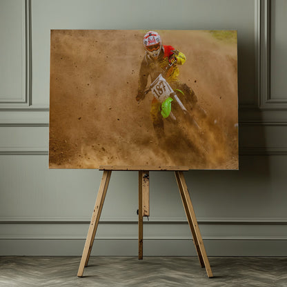 biker - Poster / Art Print - interiör