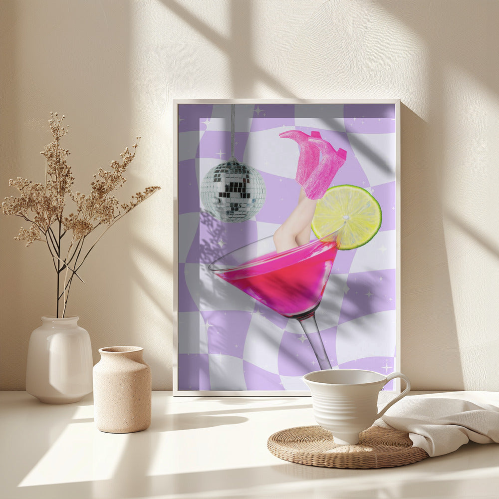 Cocktail diving - Poster / Art Print - interiör
