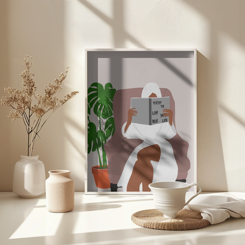 Self-love - Poster / Art Print - interiör