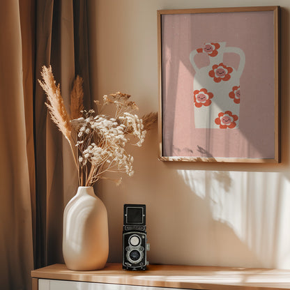 Vase 2 - Poster / Art Print - interiör