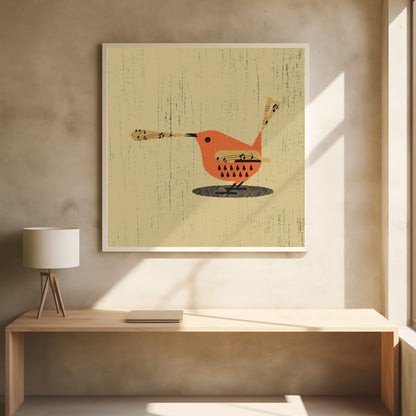 Singing Bird - Poster / Art Print - interiör