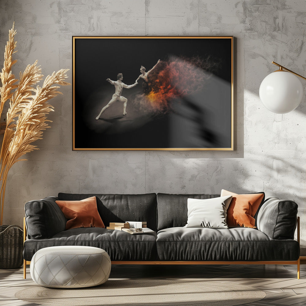 Dance With the ... - Poster / Art Print - interiör