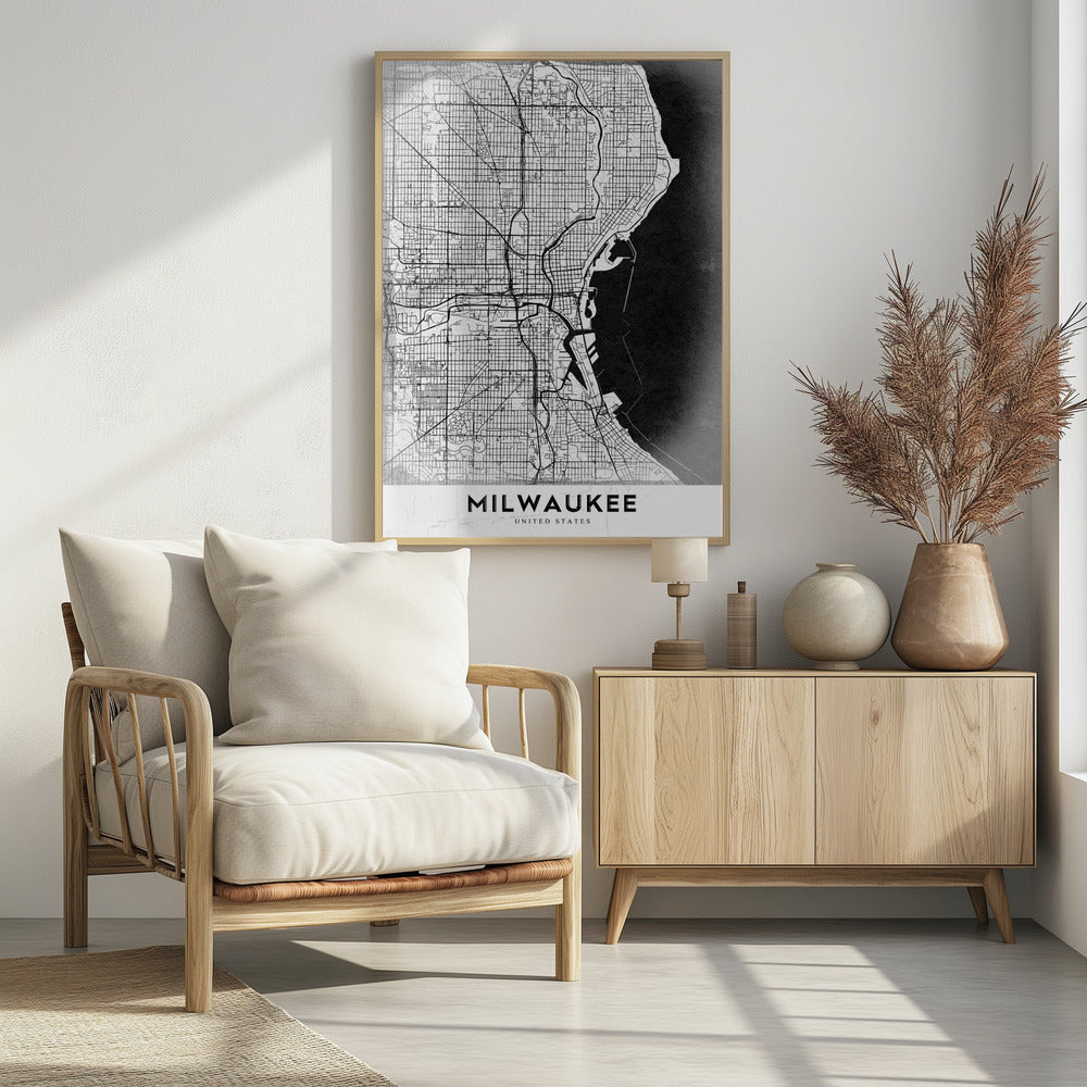 Milwaukee - Poster / Art Print - interiör
