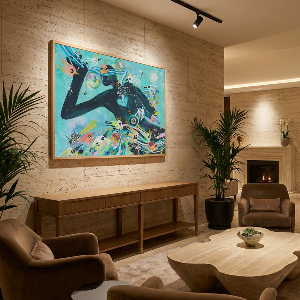 Heart - Poster / Art Print - interiör