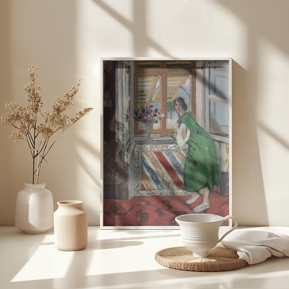 Jeune Fille a La Mauresque Original 1939 - Poster / Art Print - interiör